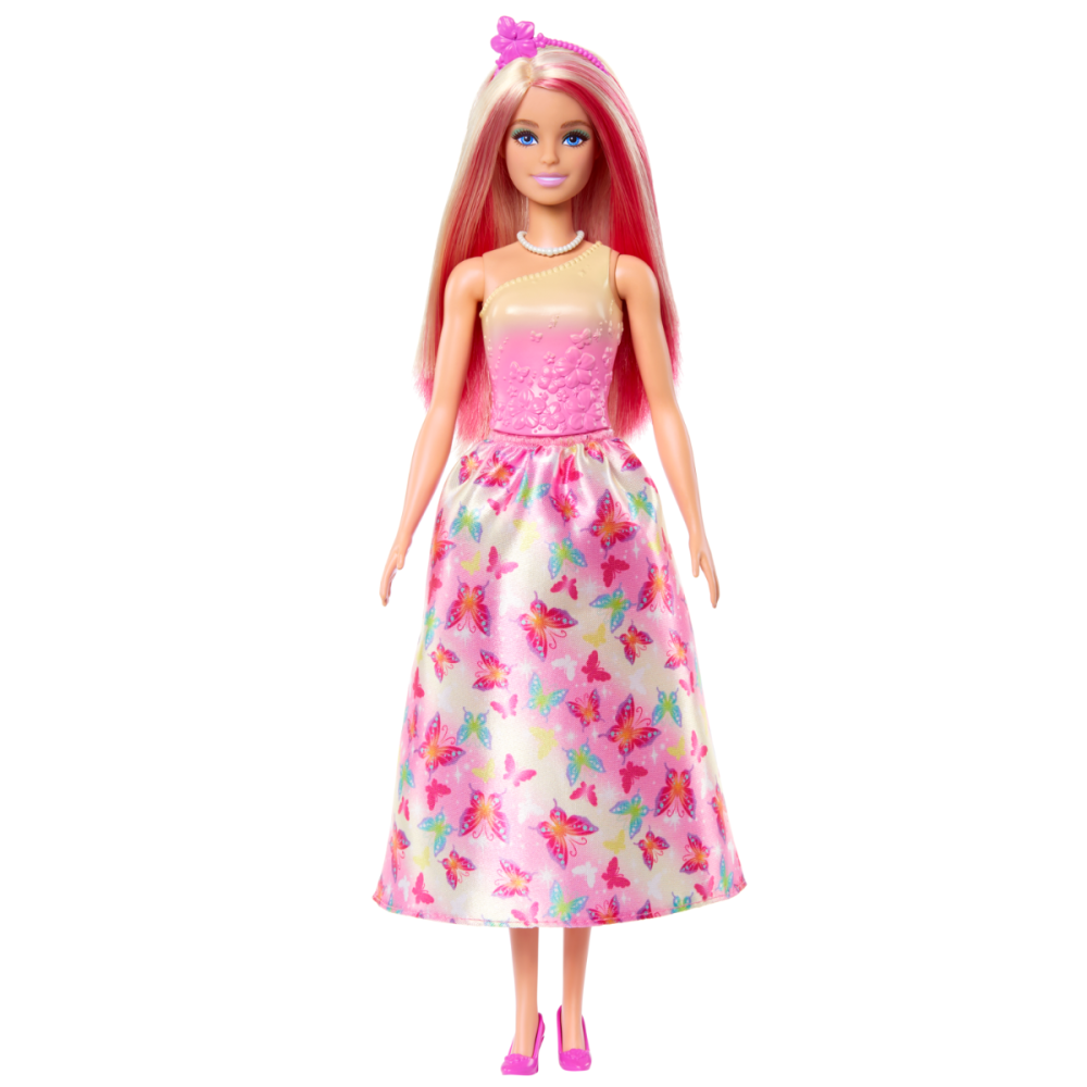 Кукла принцеса с розова коса, Barbie Dreamtopia, HRR08