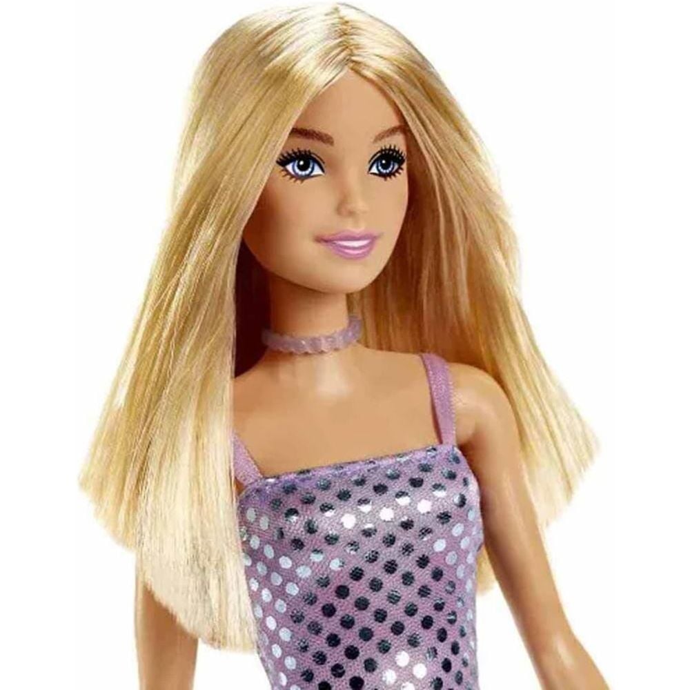 Кукла в лилава рокля, Barbie Glitz, HJR93