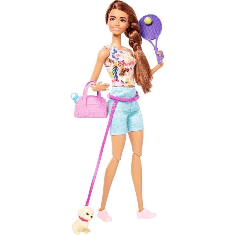 Комплект за игра с кукла Barbie, Workout Outfit, HKT91