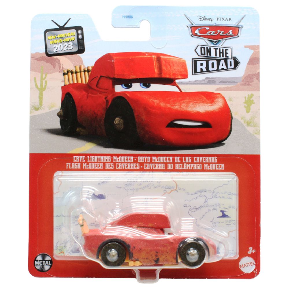 Метална количка, Disney Cars, Lightning Mcqueen, HKY48