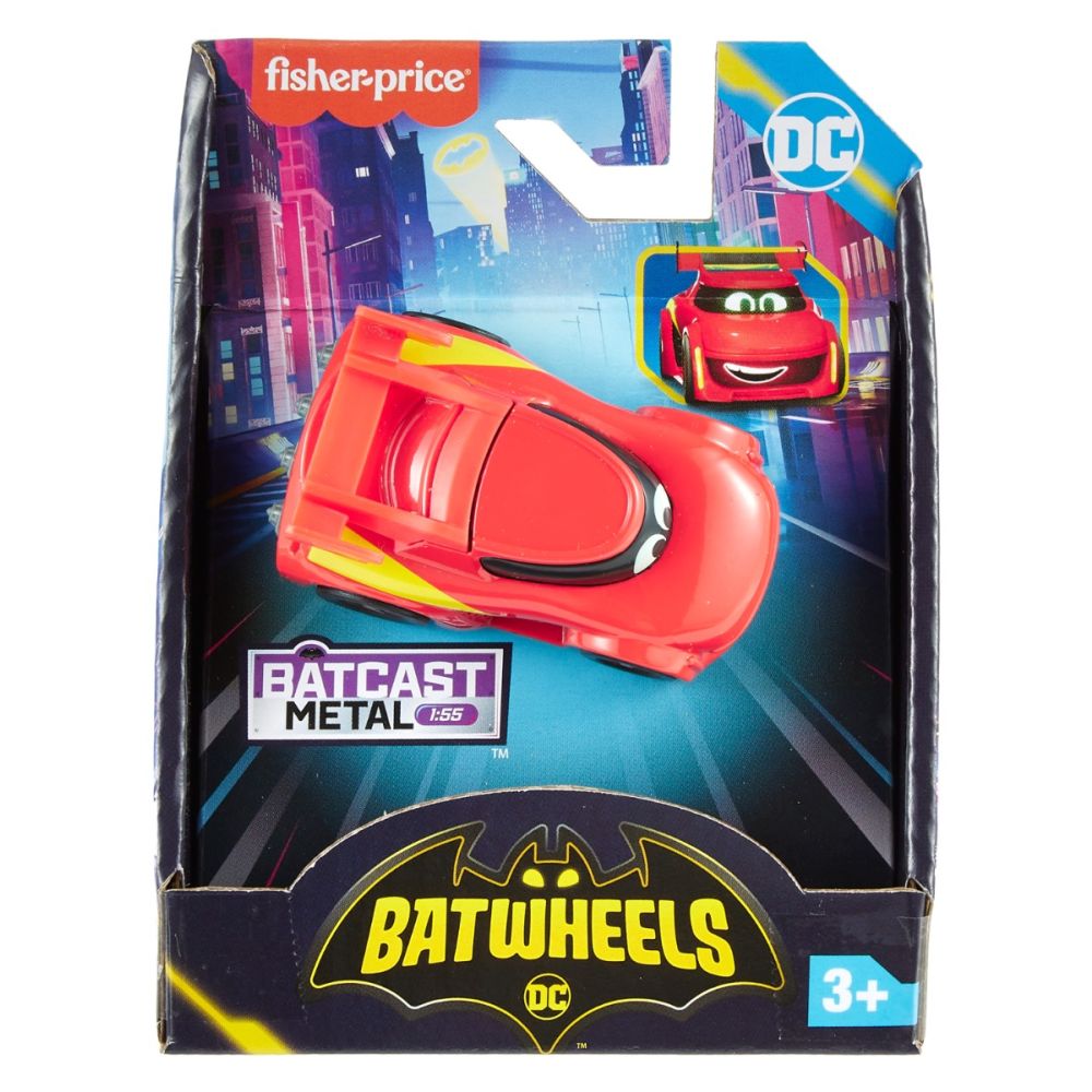 Мини метално превозно средство, Fisher Price, Batwheels, Race Batcave, HML17