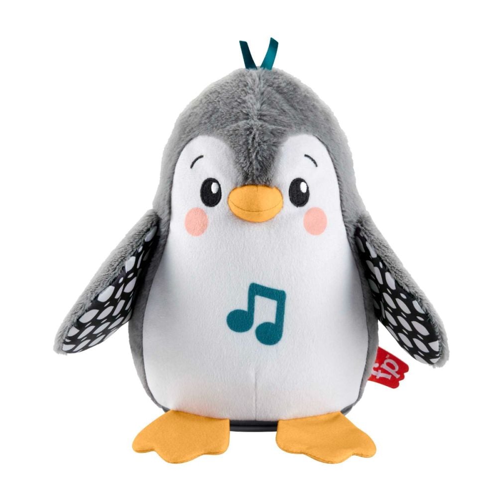 Плюшена играчка, Fisher Price, Музикален пингвин, HNC10