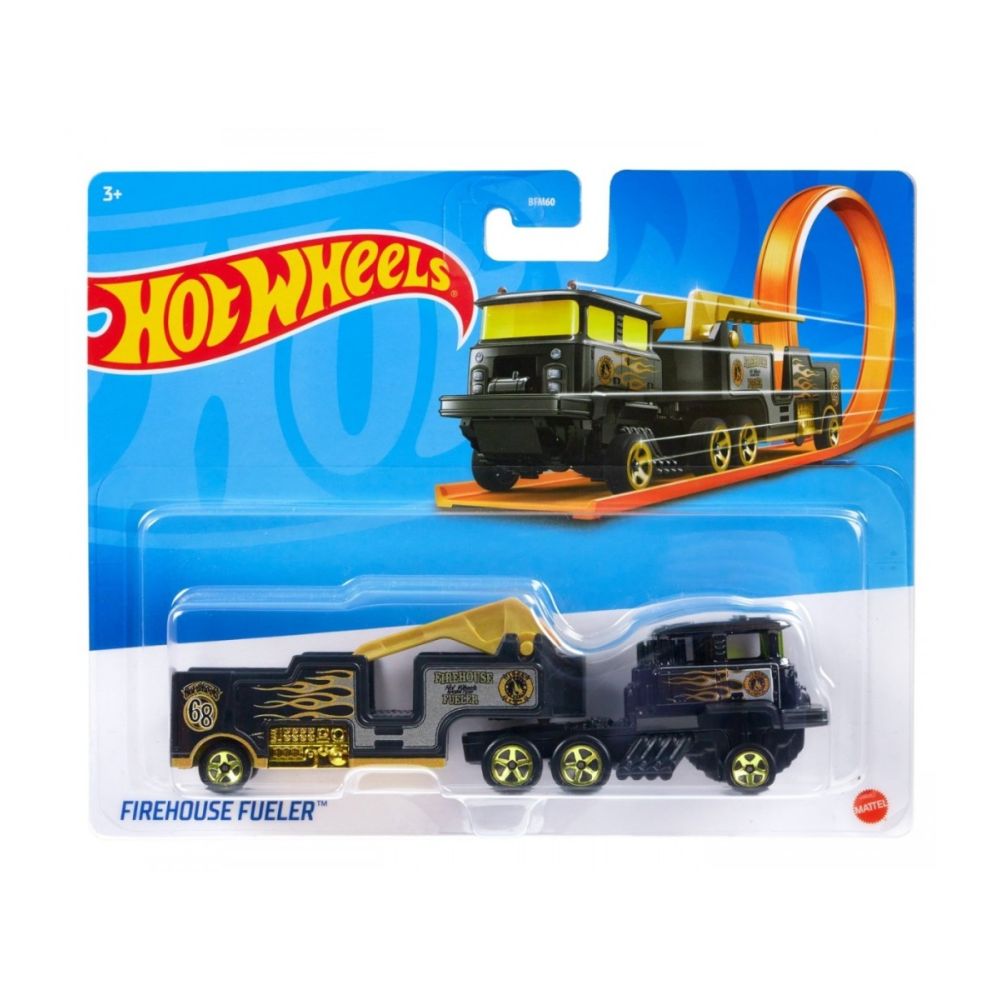 Количка Hot Wheels, Track Stars, Firehouse fueler