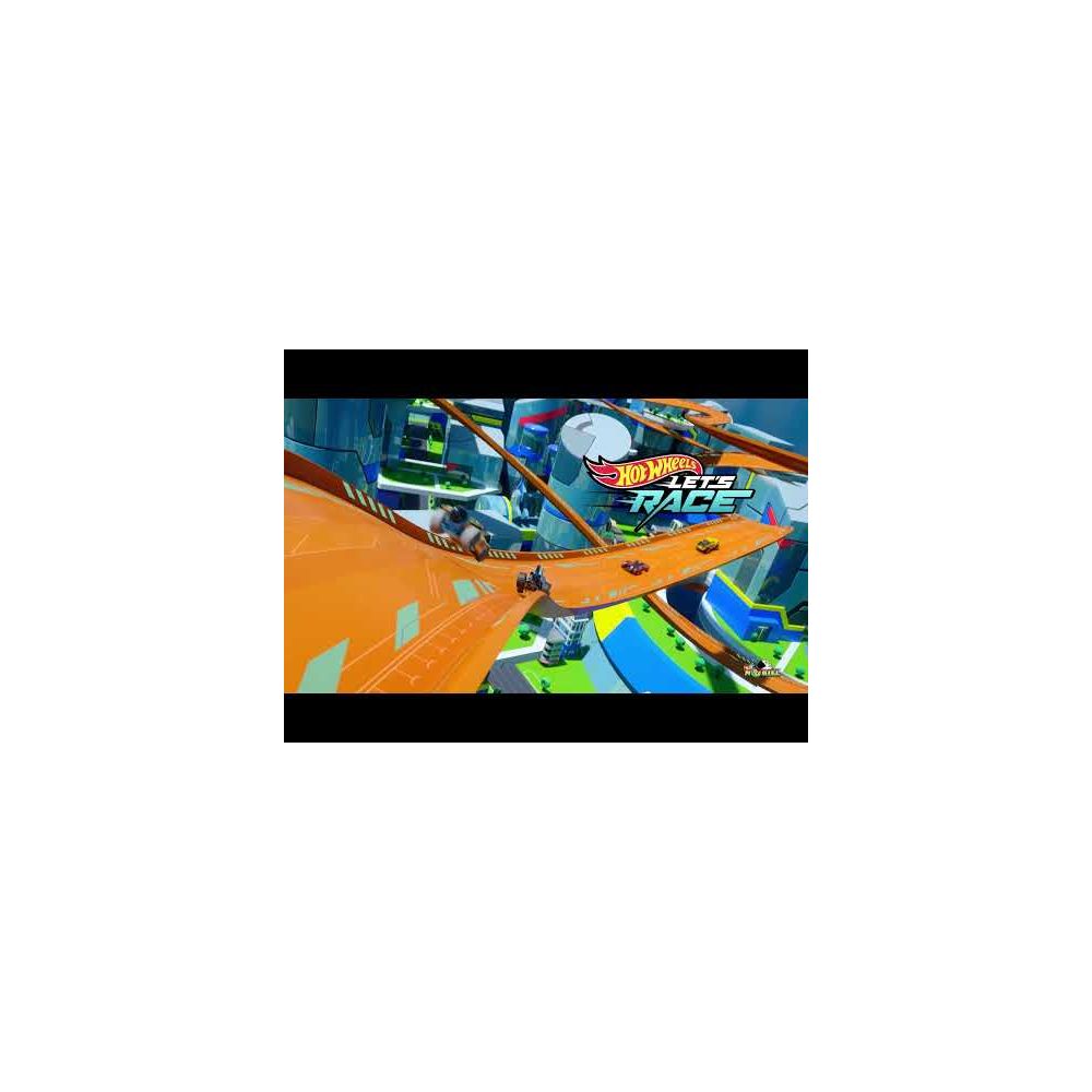 Комплект количка и писта, Hot Wheels, Action Loop Cyclone, HTK16