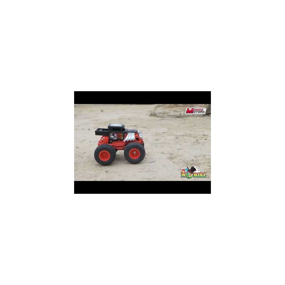 Кола с дистанционно Hot Wheels Monster Trucks, Bone Shaker