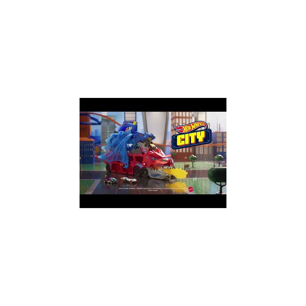 Транспортьор с две колички, Hot Wheels, Dual Dragon Ultimate, JBM72
