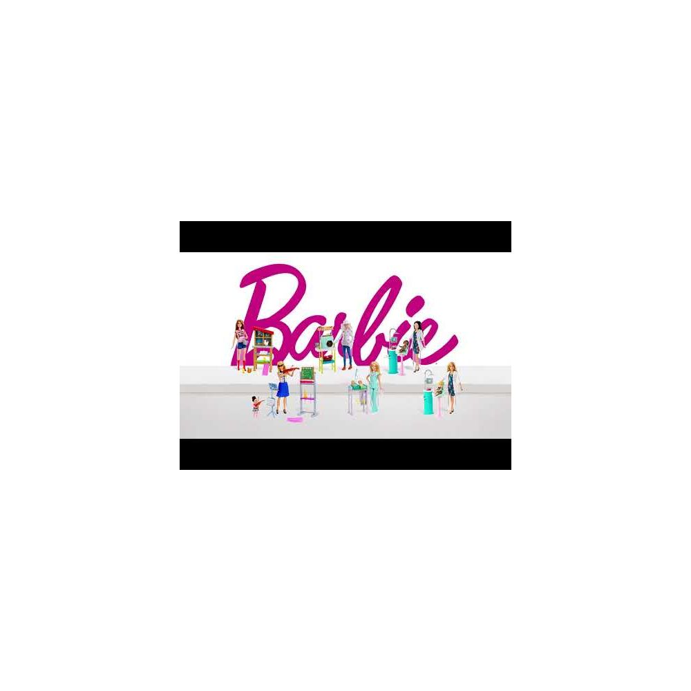 Комплект за игра Barbie, Зъболекар, FXP16