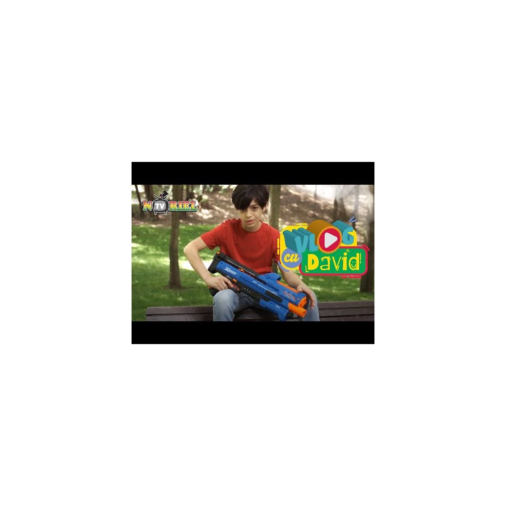 Комплект бластер X-Shot Chaos Orbit Dart Ball, 24 снаряда