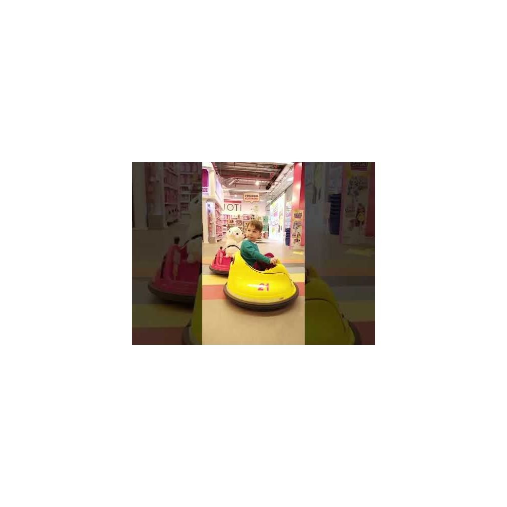 Електрическа количка, Bumper Car, 6V, Червена