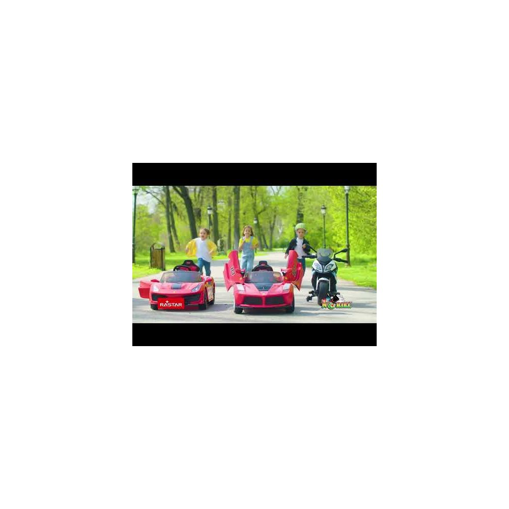Електрическа кола Rastar, Ferrari Scuderia, 12 V, Червена