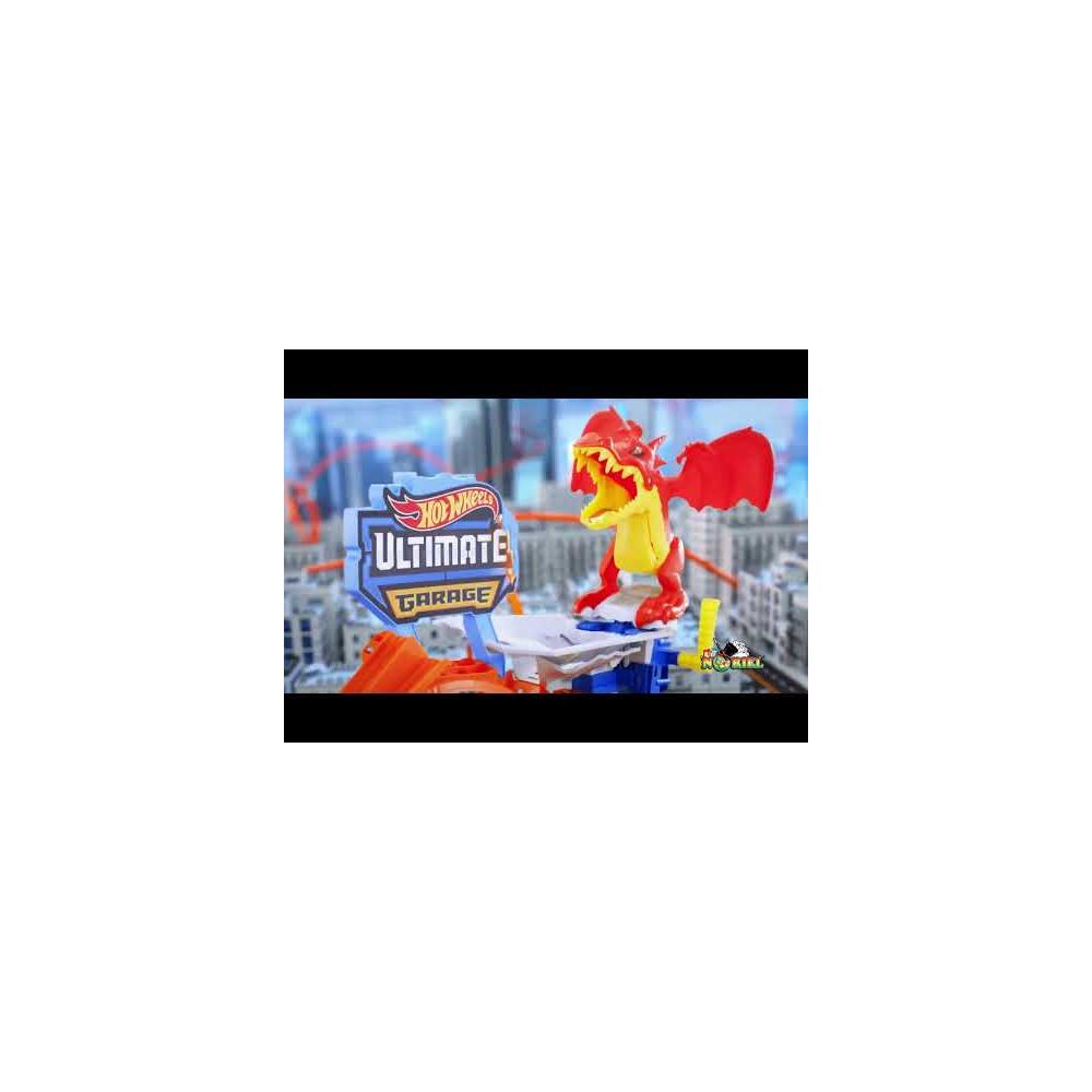 Комплект за игра с 2 колички, Hot Wheels, Мега Гараж, HKX48