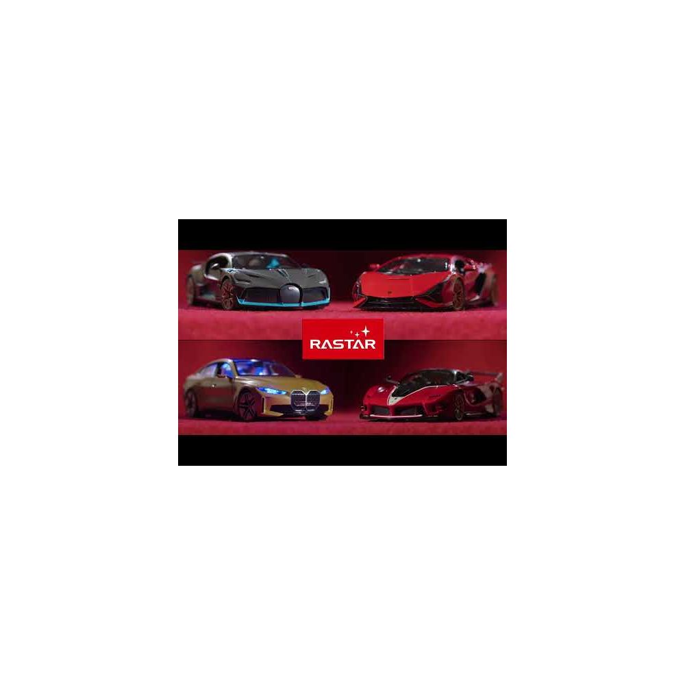 Количка с дистанционно, Rastar BMW X6 M, Черна 1:14 