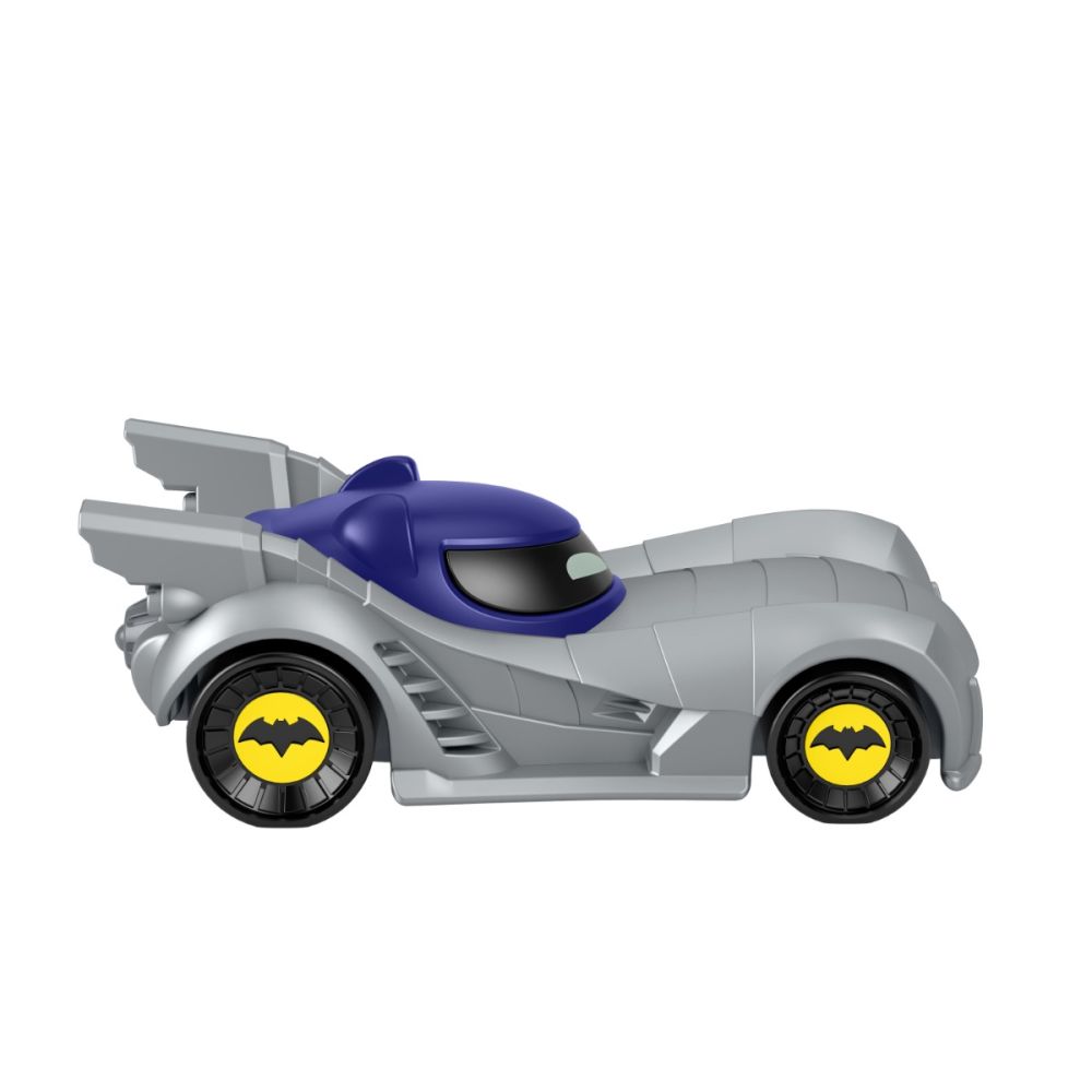 Мини метално превозно средство, Fisher Price, Batwheels, Armored Bam The Batmobile, 1:55, HRJ71