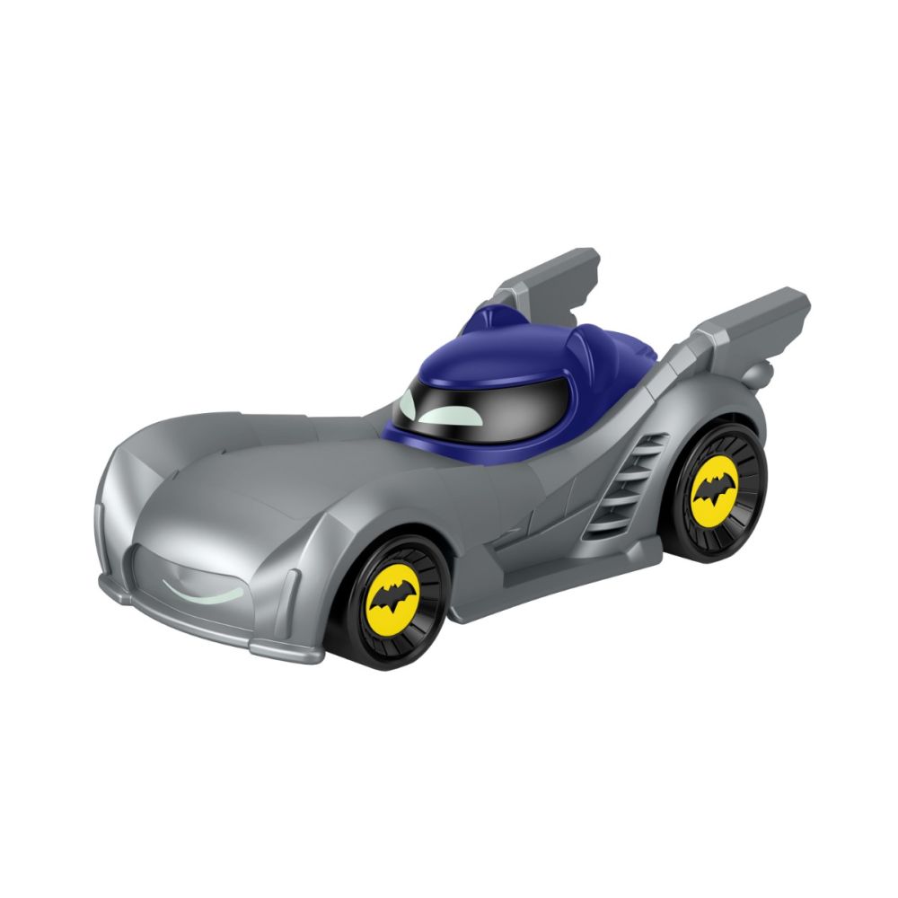 Мини метално превозно средство, Fisher Price, Batwheels, Armored Bam The Batmobile, 1:55, HRJ71