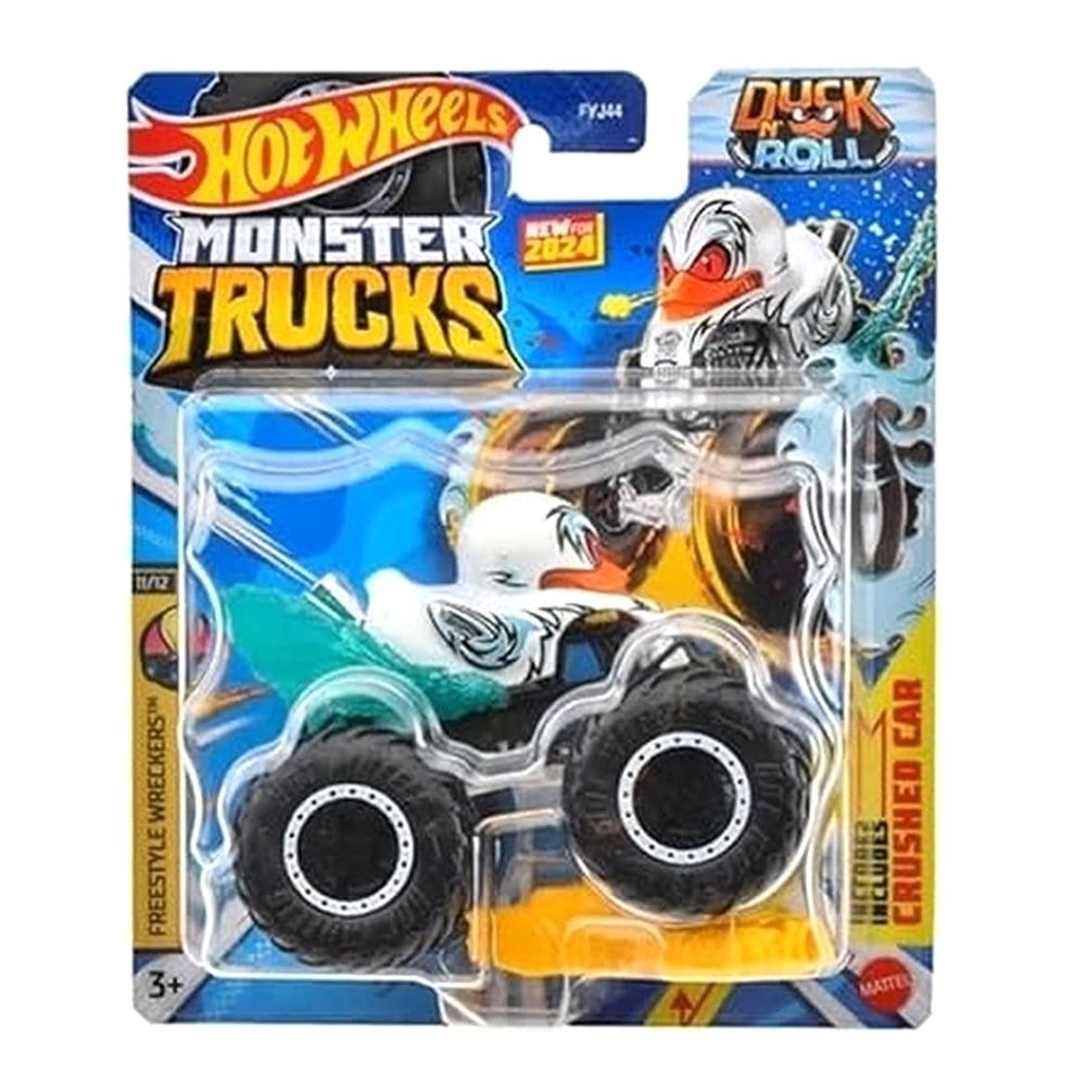Количка Hot Wheels Monster Truck, Duck N Roll, HTM64