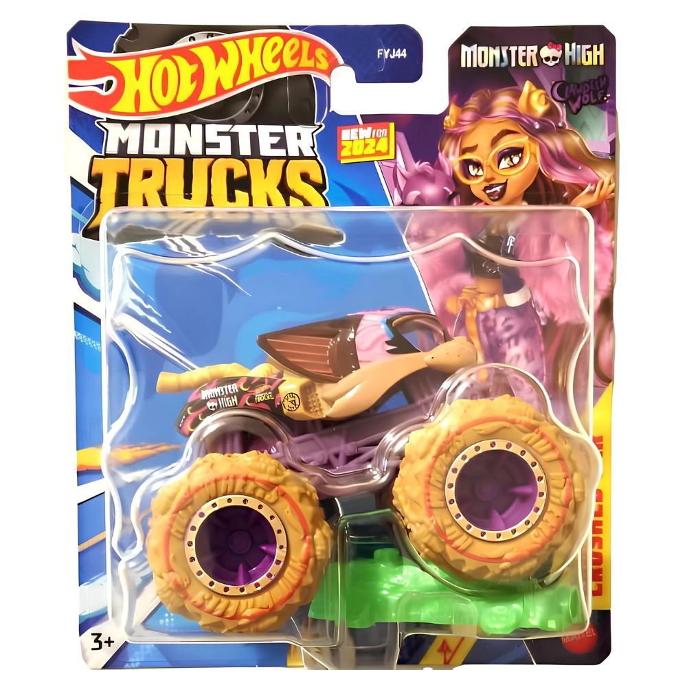 Количка Hot Wheels, Monster Truck, Monster High, HTM73