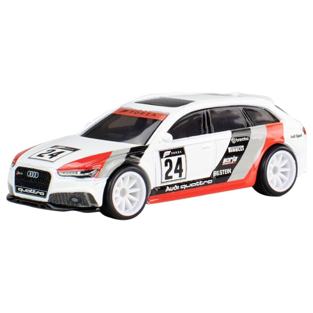 Метална количка Hot Wheels, Pop Culture, Forza, 17 Audi RS6 Avant, 1:64, HVJ47