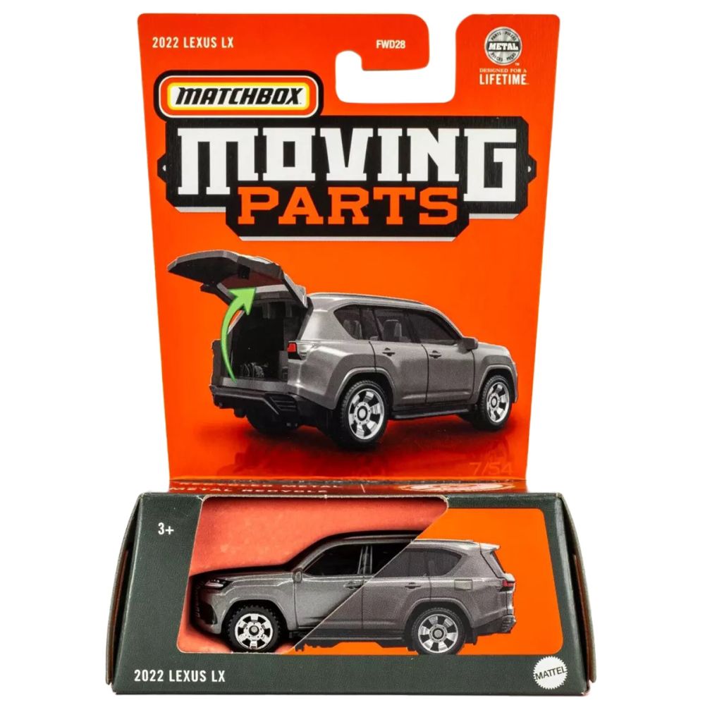Количка Matchbox, Moving Parts, 2022 Lexus LX, HVN09