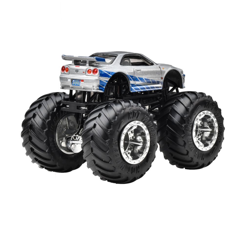 Количка Hot Wheels Monster Truck, Fast & Furious Nissan Skyline, HWC72