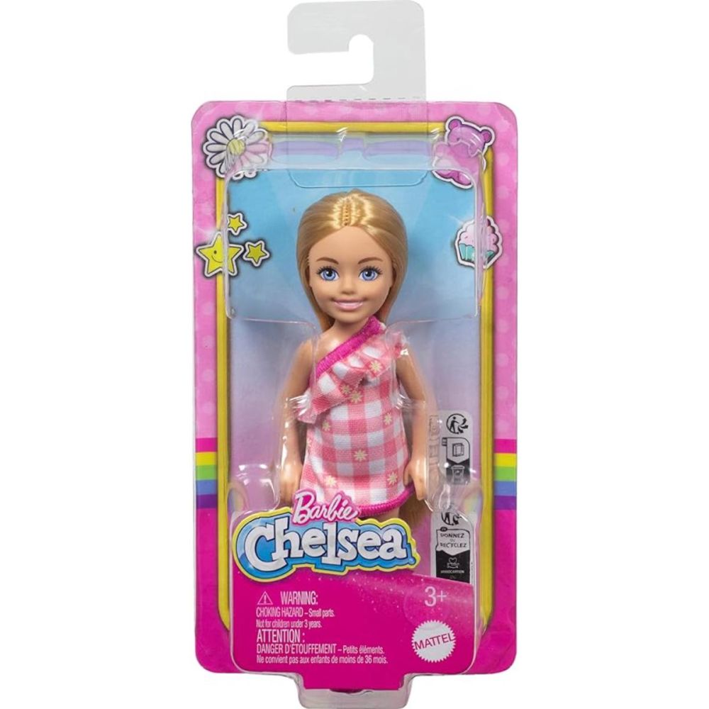 Кукла Barbie Chelsea, Checked Dress, HXM95