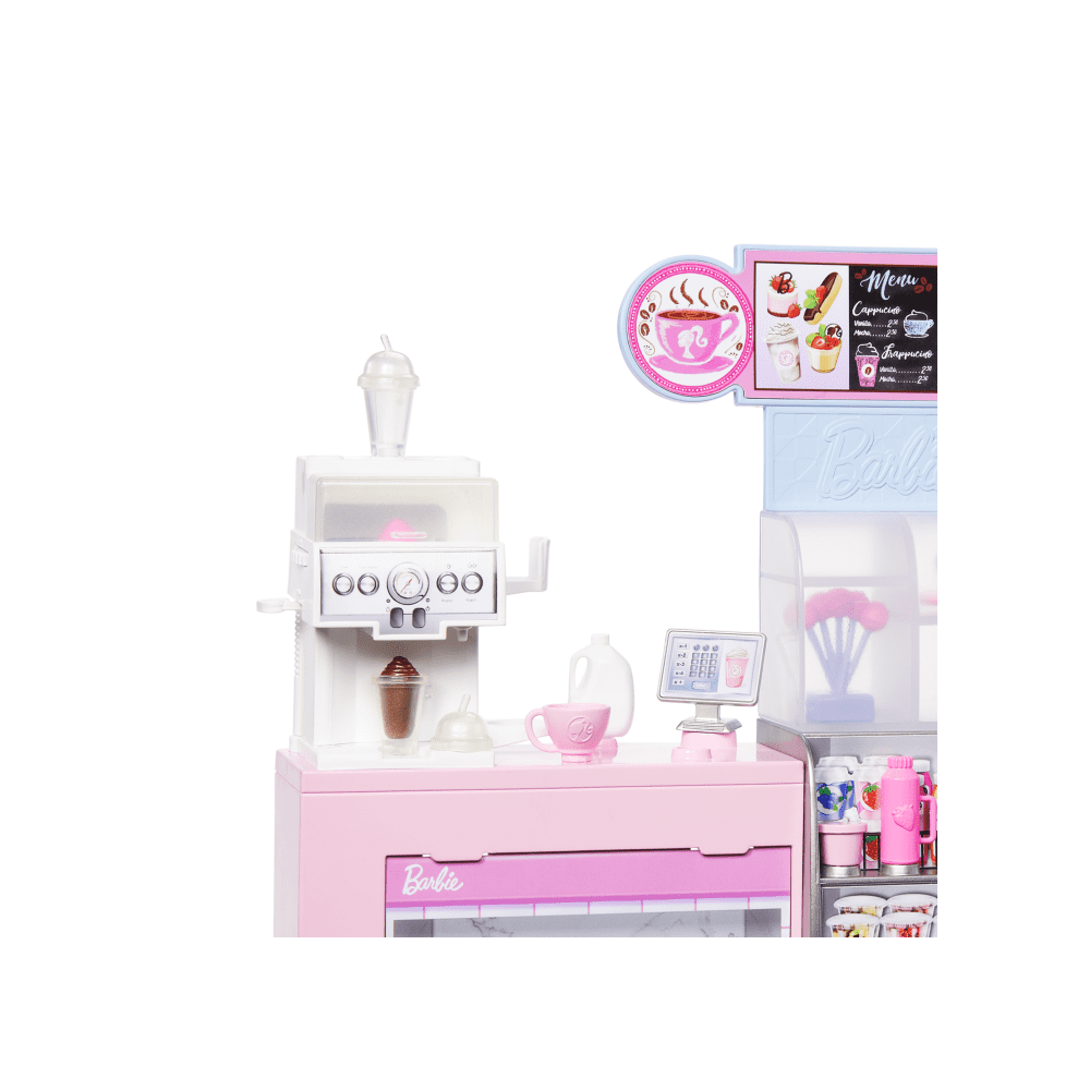 Комплект за игра с кукла Barbie, Coffee Shop, HXN94