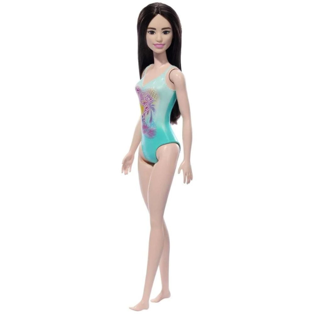 Кукла Barbie, На плажа по бански, Tropical Blue, HXX51