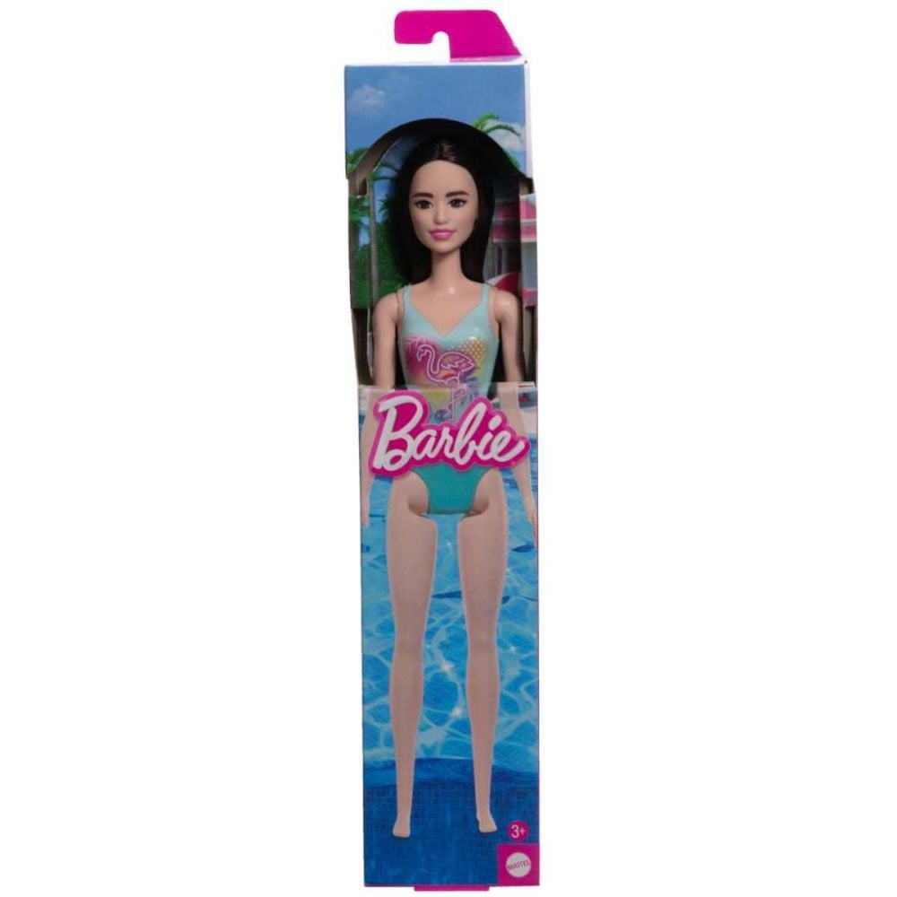 Кукла Barbie, На плажа по бански, Tropical Blue, HXX51