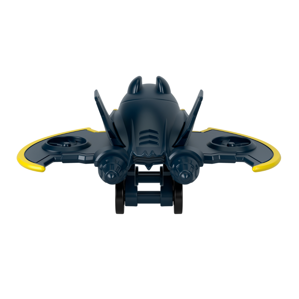 Мини метално превозно средство, Fisher Price, Batwheels, Batwing The Bat Plane, 1:55, HYB67