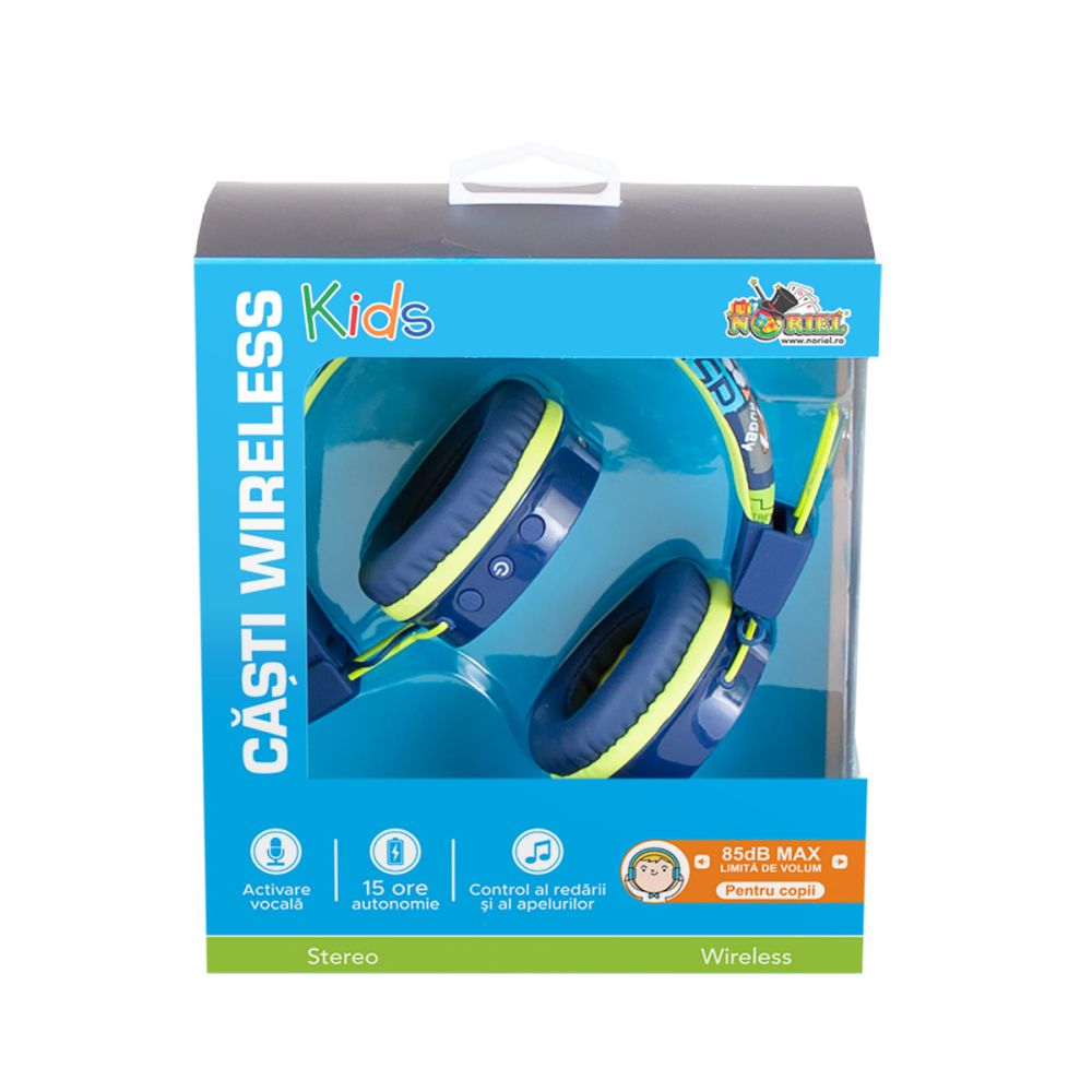Аудио слушалки wireless Noriel, Сини