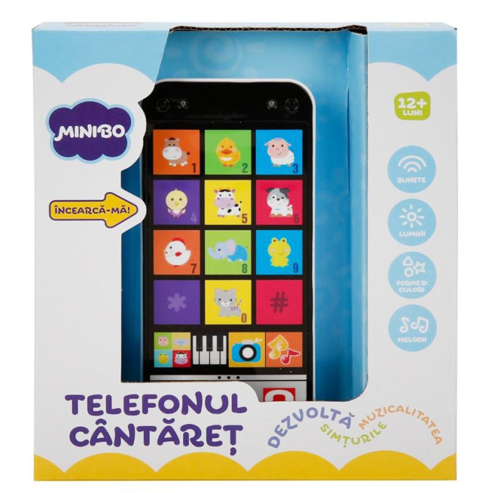 Бебешка играчка Minibo, Tелефон