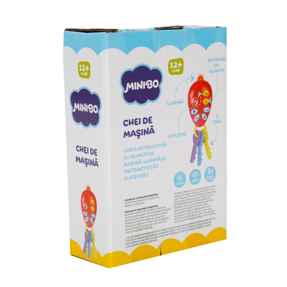 Бебешка играчка Minibo, Ключове за кола