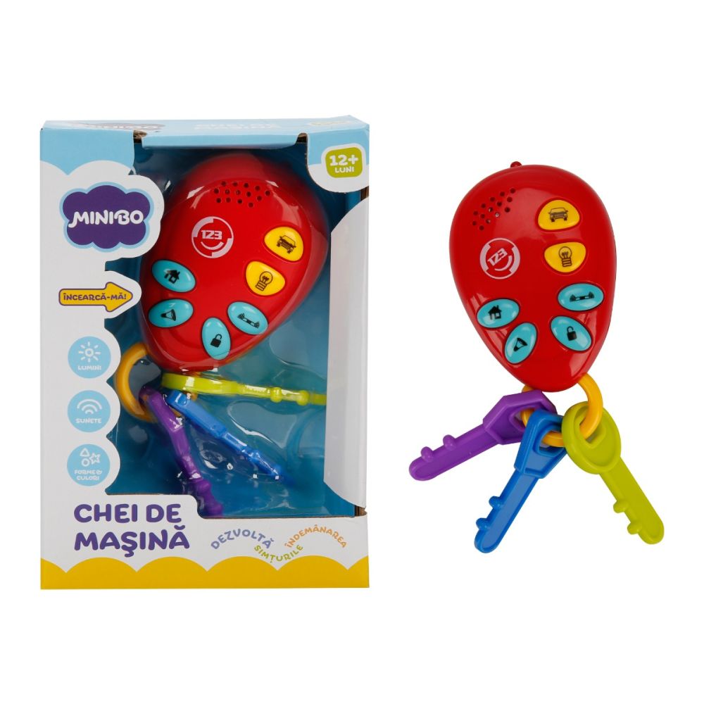 Бебешка играчка Minibo, Ключове за кола