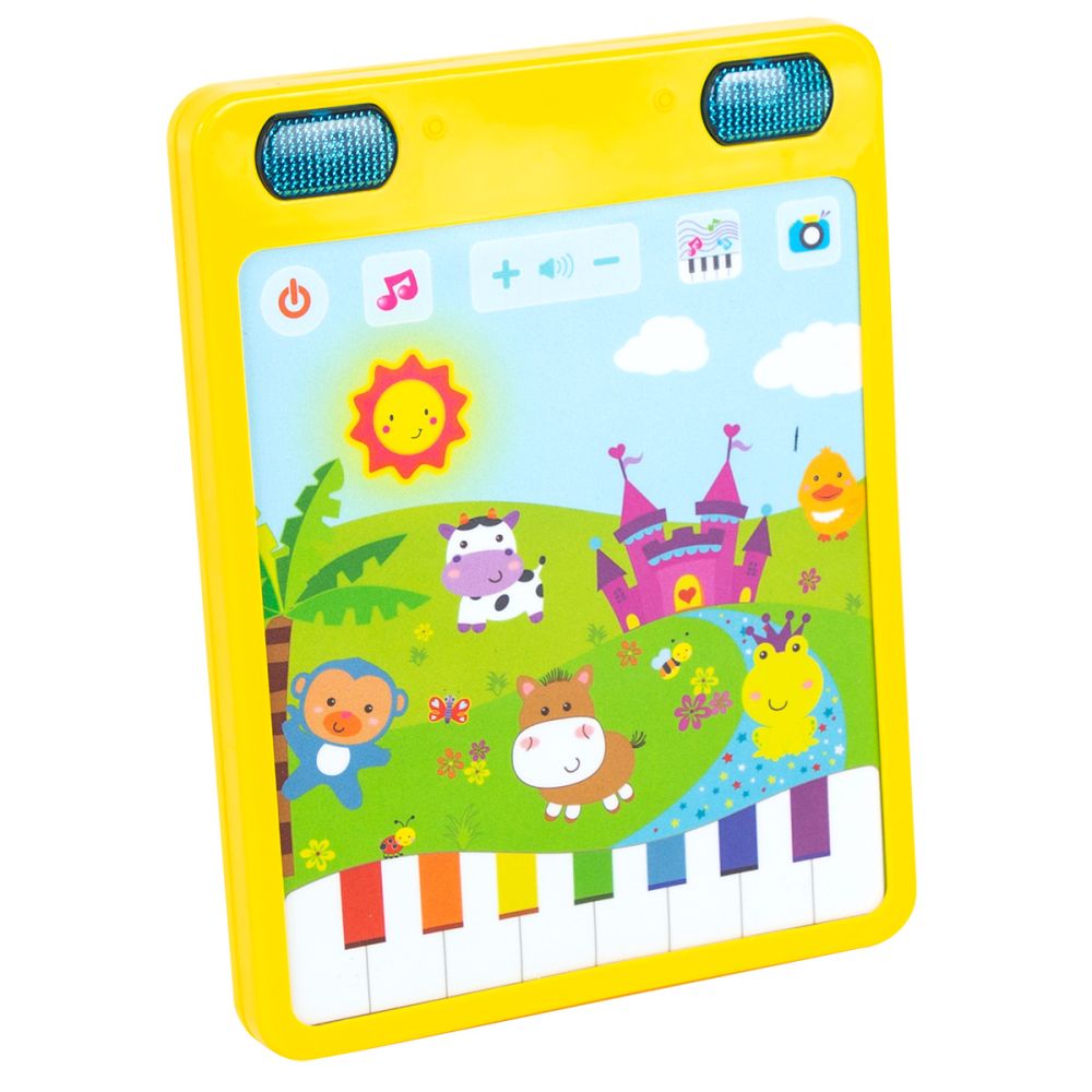 Бебешка играчка Minibo, Таблет с животни