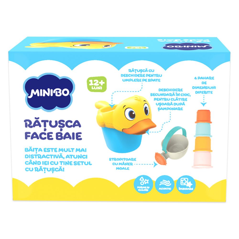 Патето се къпе, Minibo