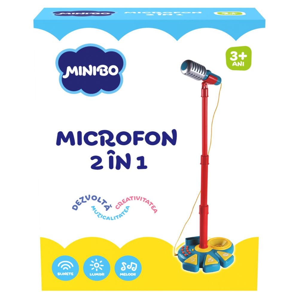 Микрофон 2 в 1, Minibo