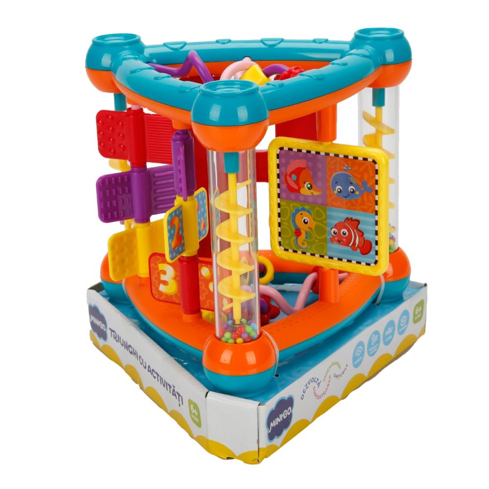 Бебешки играчки Minibo, Триъгълник с дейности