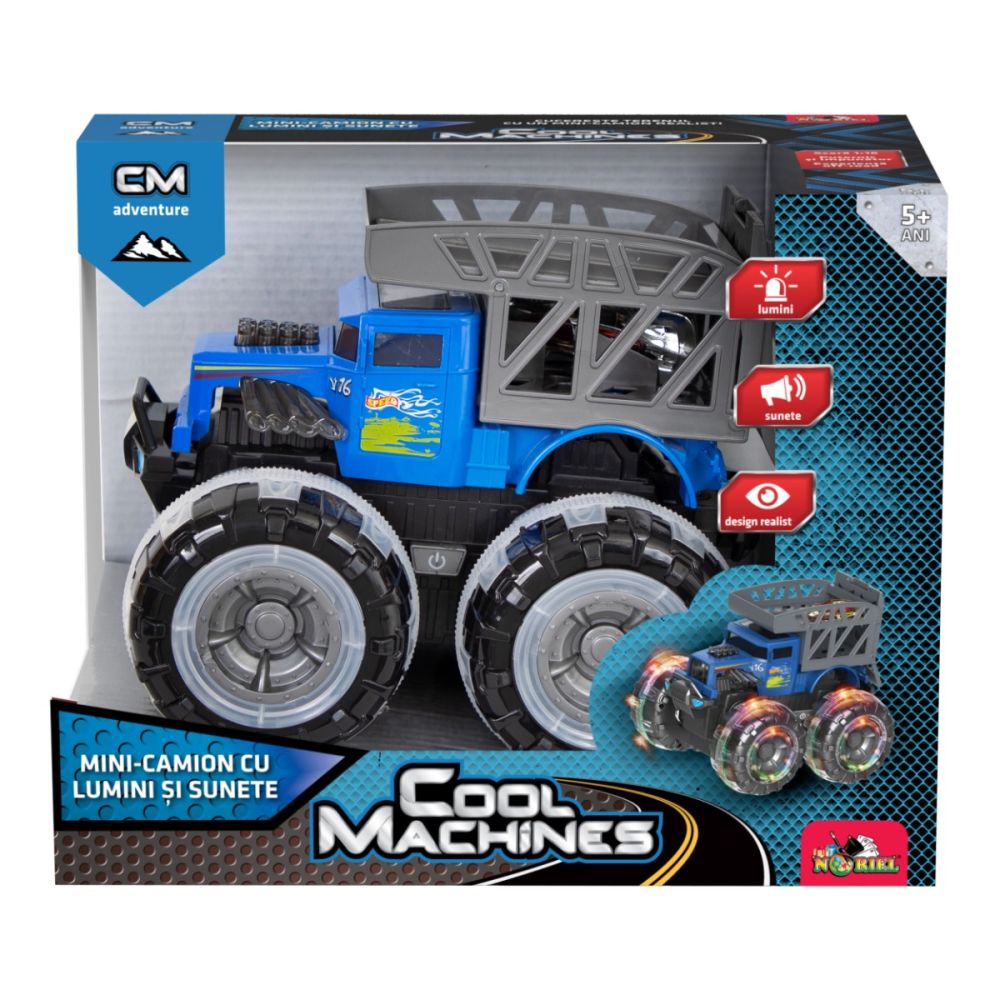 Мини камион със светлини и звуци, Cool Machines