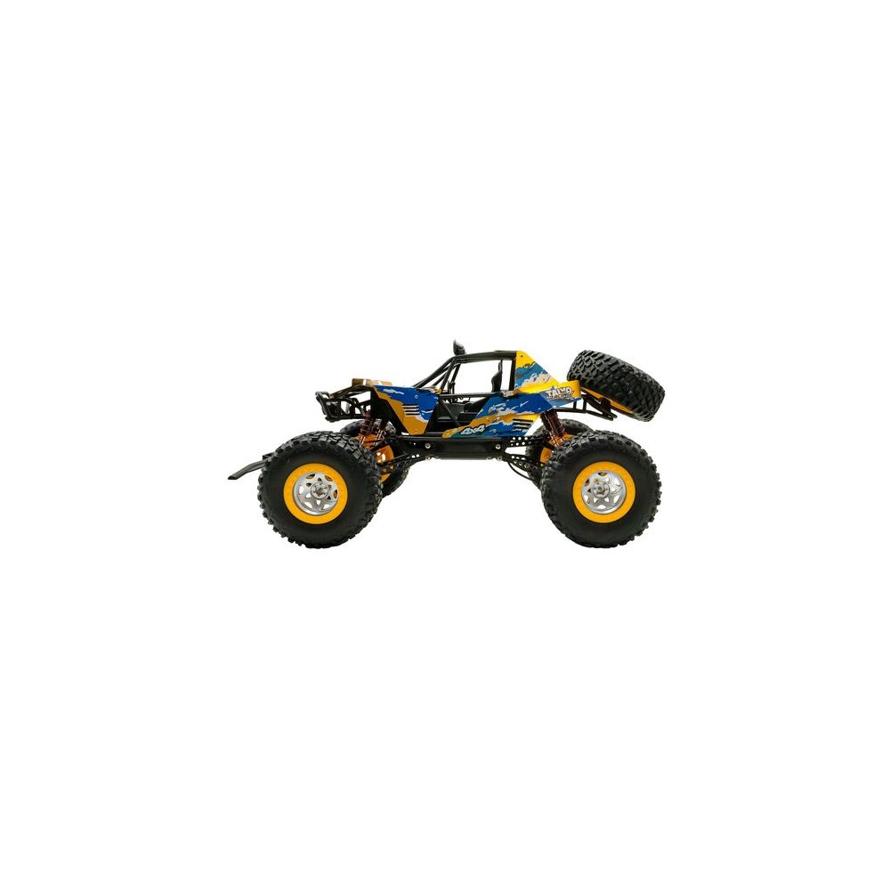 Количка с дистанционно управление, Taiyo, Iron Claw Buggy, Синьо-Жълта
