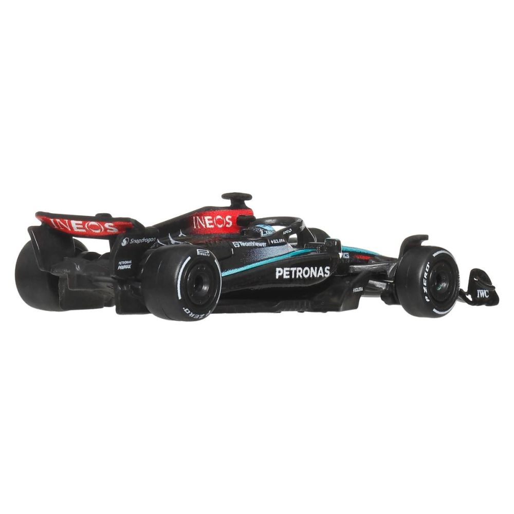 Метална състезателна количка, Hot Wheels, Formula 1, Mercedes-Benz 2024 (#63), JBM18