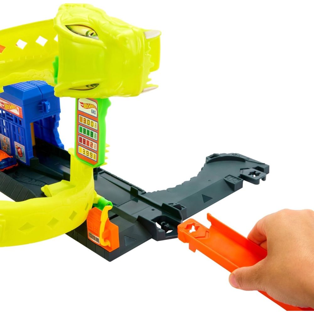 Комплект за игра, Hot Wheels City, Snake Spiral Attack, JBM63