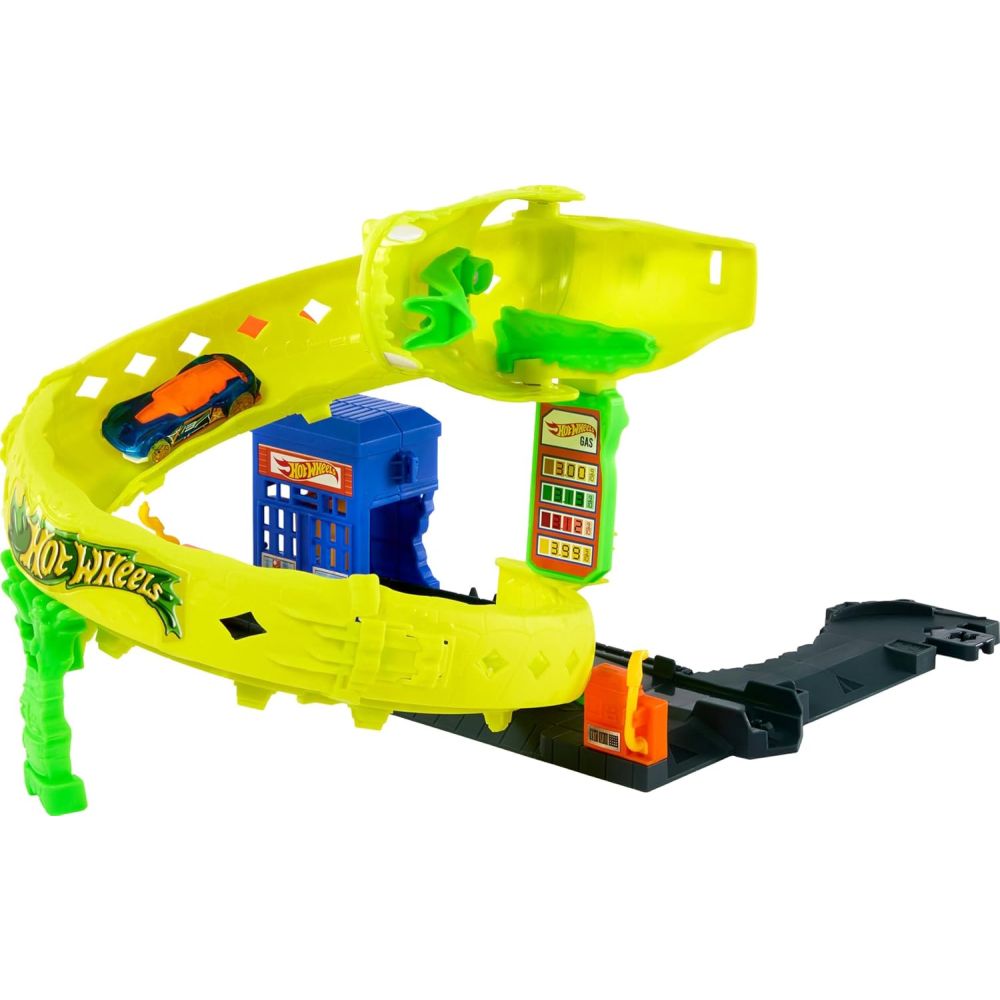 Комплект за игра, Hot Wheels City, Snake Spiral Attack, JBM63