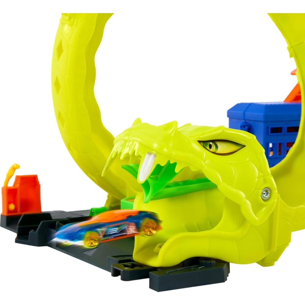Комплект за игра, Hot Wheels City, Snake Spiral Attack, JBM63