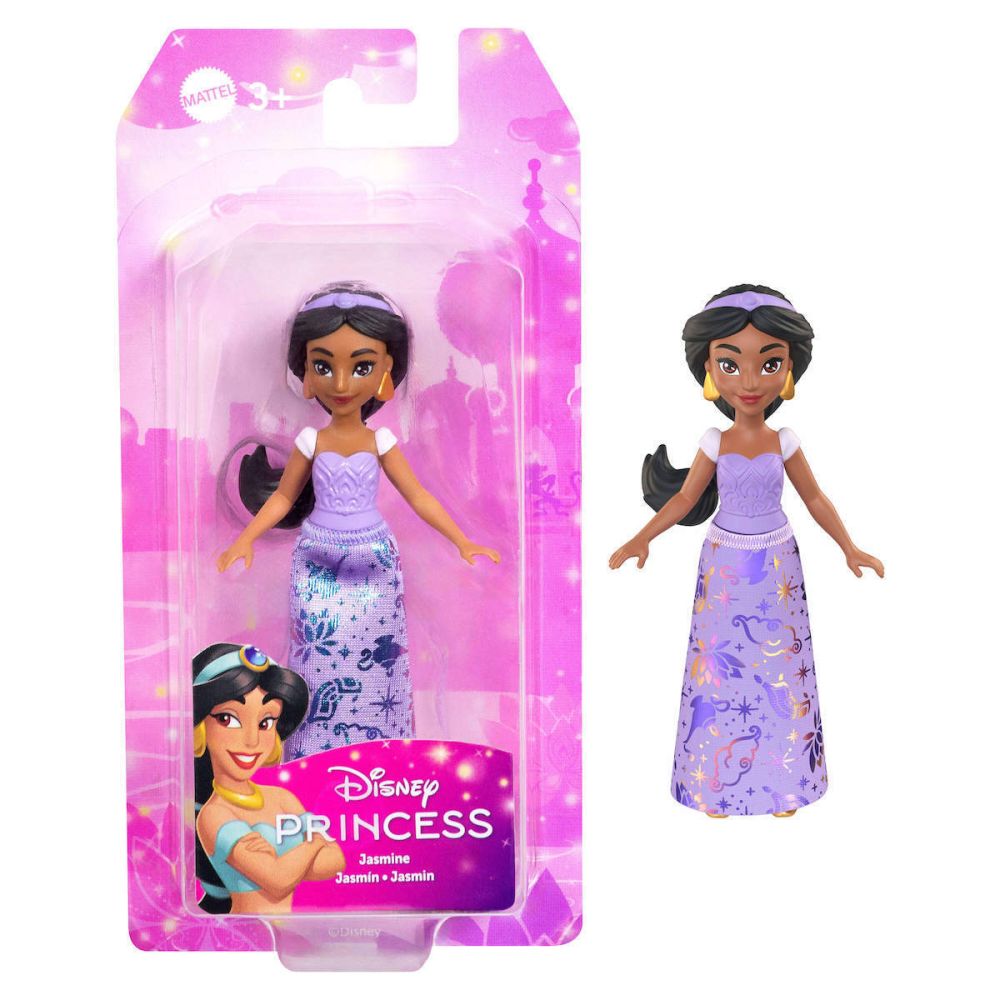 Мини кукла, Disney Princess, Ясмин, 9 см, JBX51