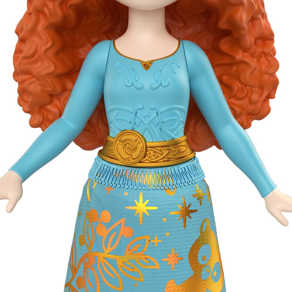 Мини кукла, Disney Princess, Мерида, 9 см, JBX52