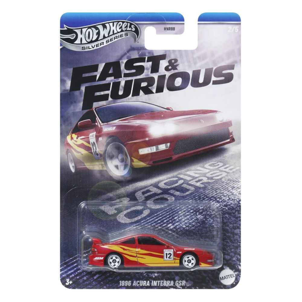 Количка Fast and Furious, Hot Wheels, 1996 Acura Nitegra GSR, JBY40
