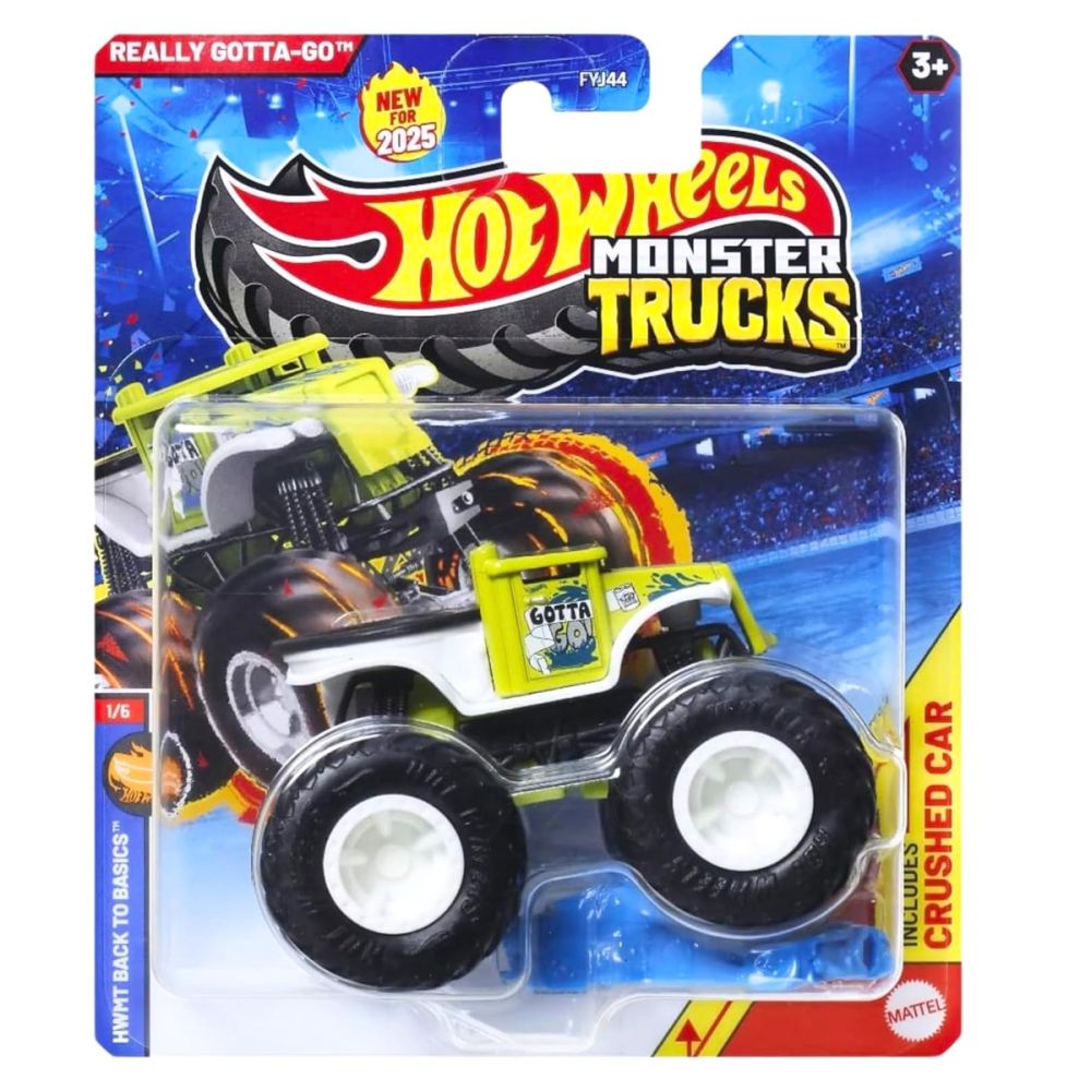 Количка Hot Wheels, Monster Truck, Gotta-Go, JCD65