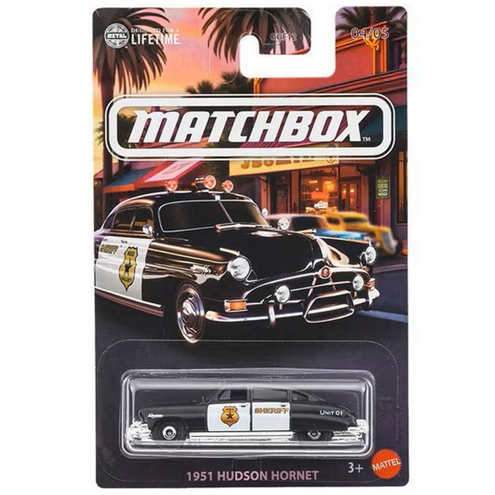 Метална количка, Matchbox, 1951 Hudson Hornet, JCG65