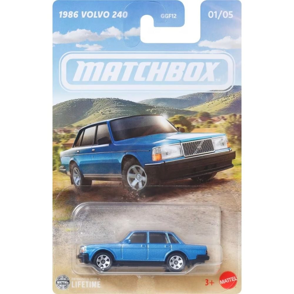 Метална кола, Matchbox, 1986 Volvo 240, JCH24