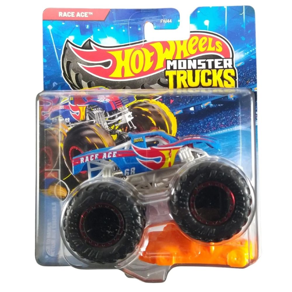Количка Hot Wheels, Monster Truck, Race Ace, JDP75