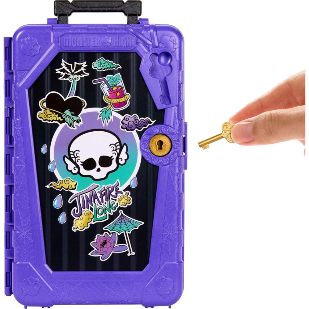 Кукла с аксесоари, Monster High, Skulltime Secrets, Gore-Geous Oasis, Jinafire Long, JDR52